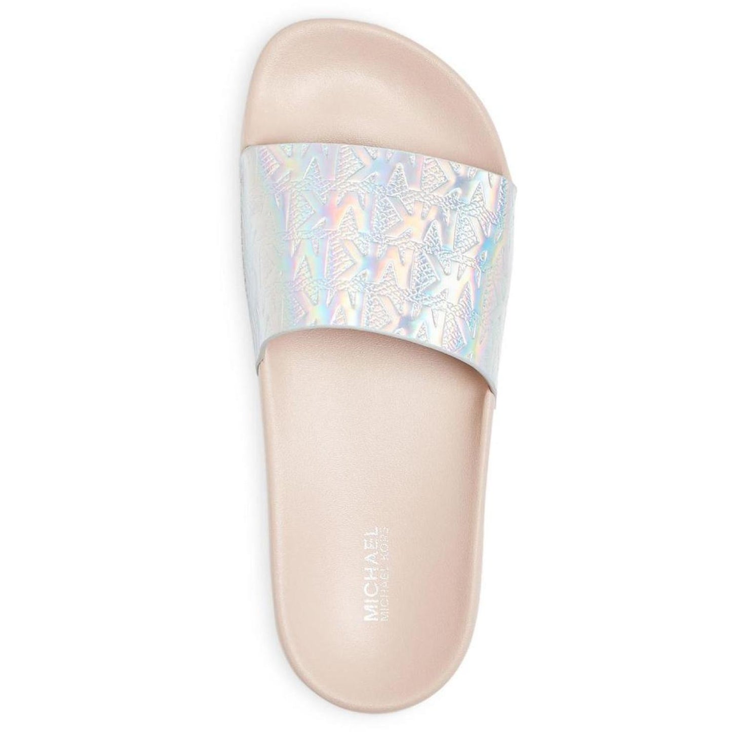 Gilmore Womens Iridescent Slip On Pool Slides