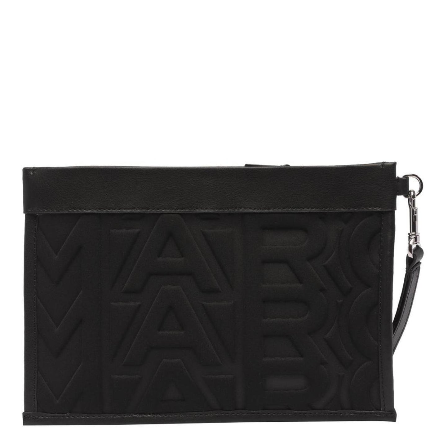 Marc Jacobs Logo-Patch Zipped Clutch Bag