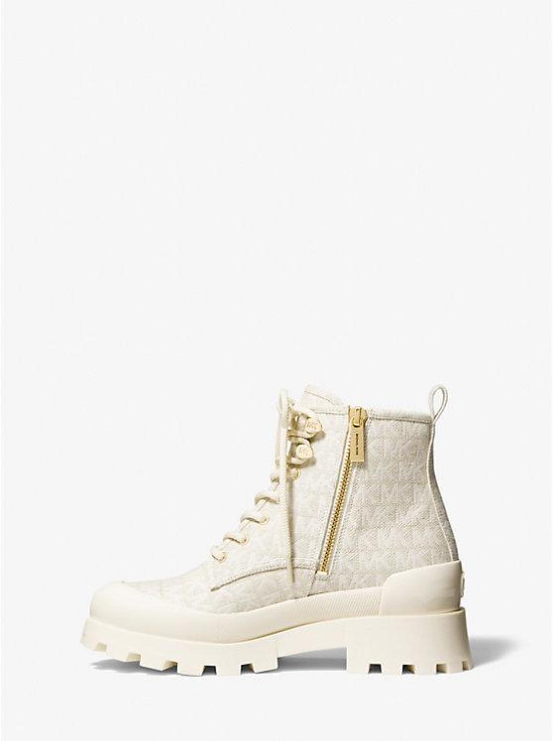 Payton Logo Jacquard Combat Boot