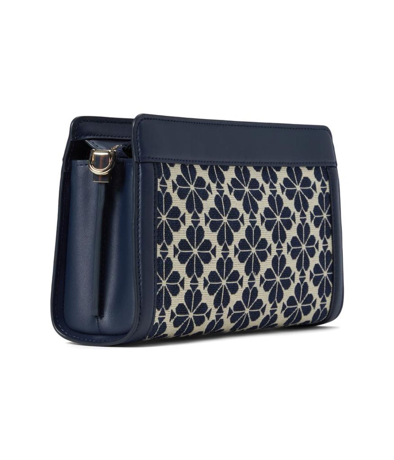 Spade Flower Jacquard Medium Crossbody