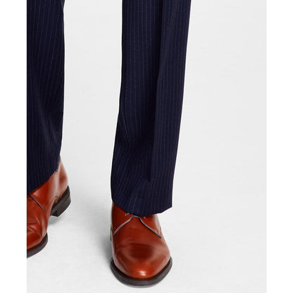 Men's Pinstripe Classic-Fit Wool Stretch Suit Separate Pants