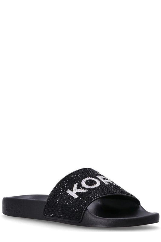 Michael Kors Gilmore Logo Printed Slides