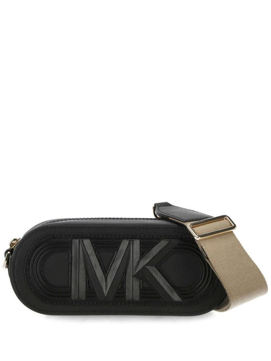 Michael Kors MK Logo Zipped Clutch Bag