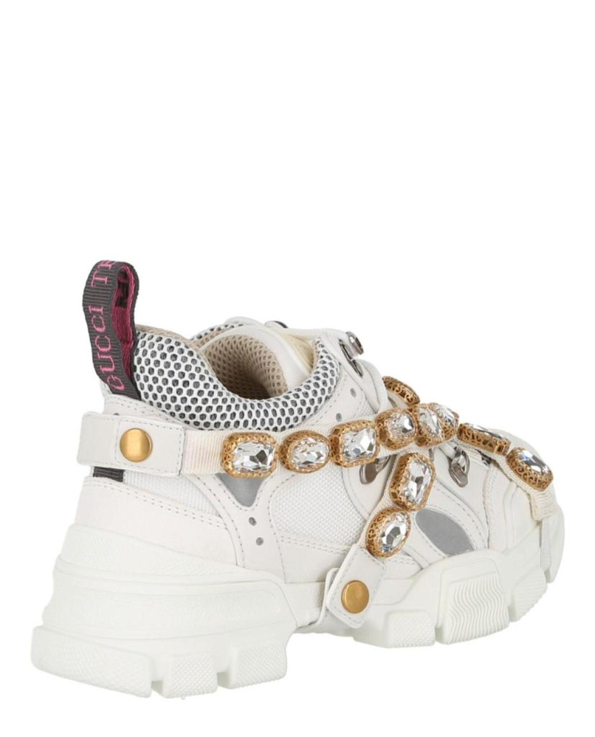 Gucci Flashtrek Chunky Leather Sneakers