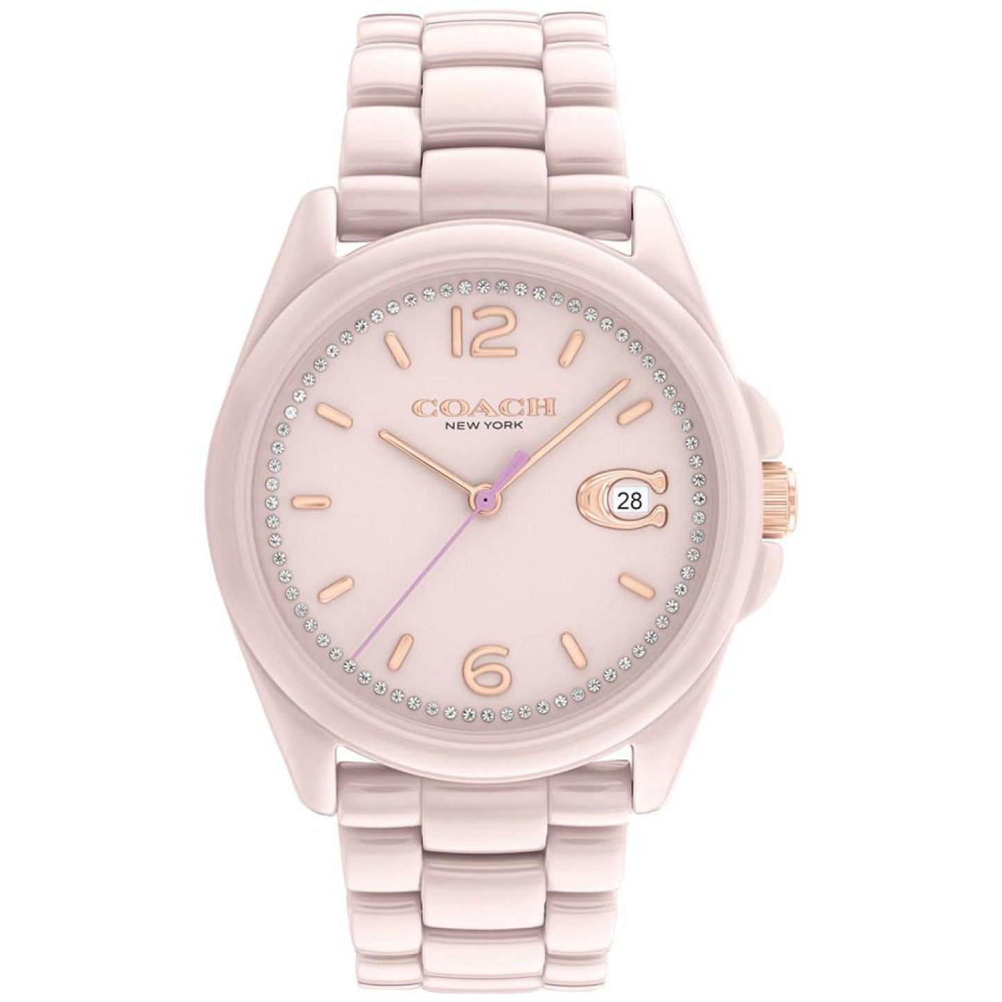 Women's Greyson Blush Ceramic Bracelet Watch 36mm