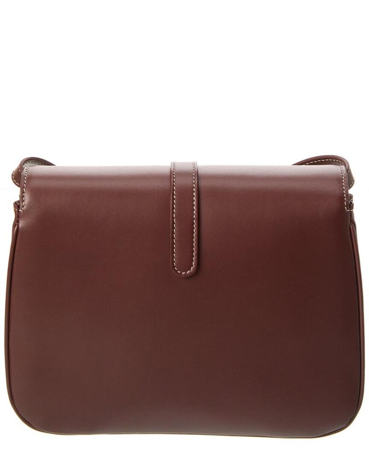 CELINE Tabou Medium Leather Shoulder Bag