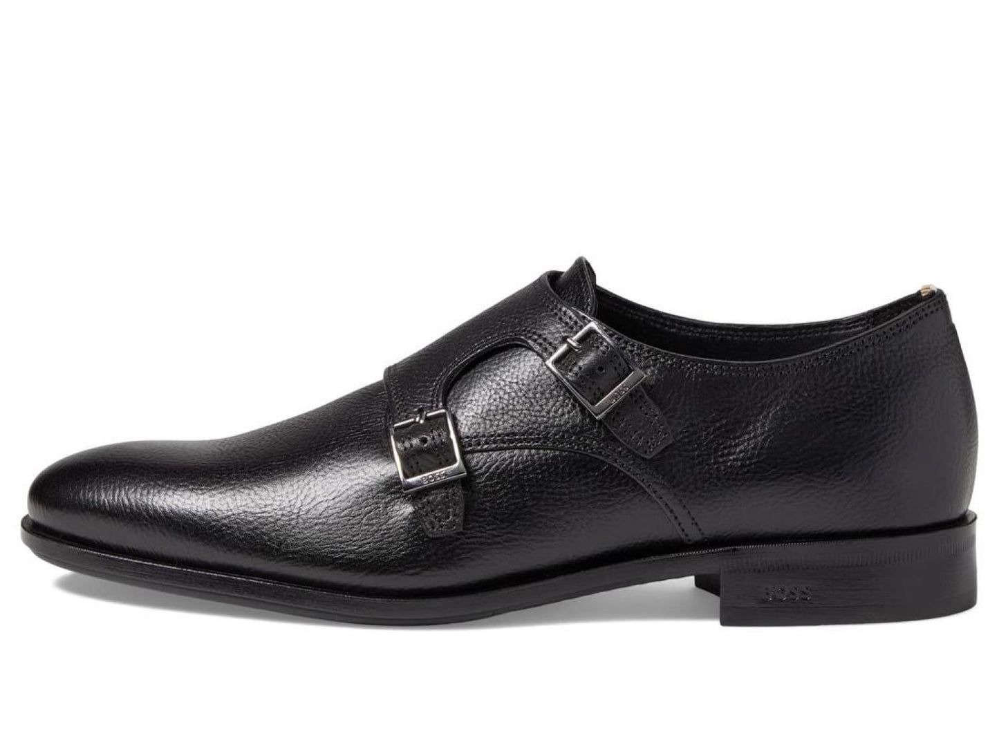 Colby Leather Double Monk Shoes