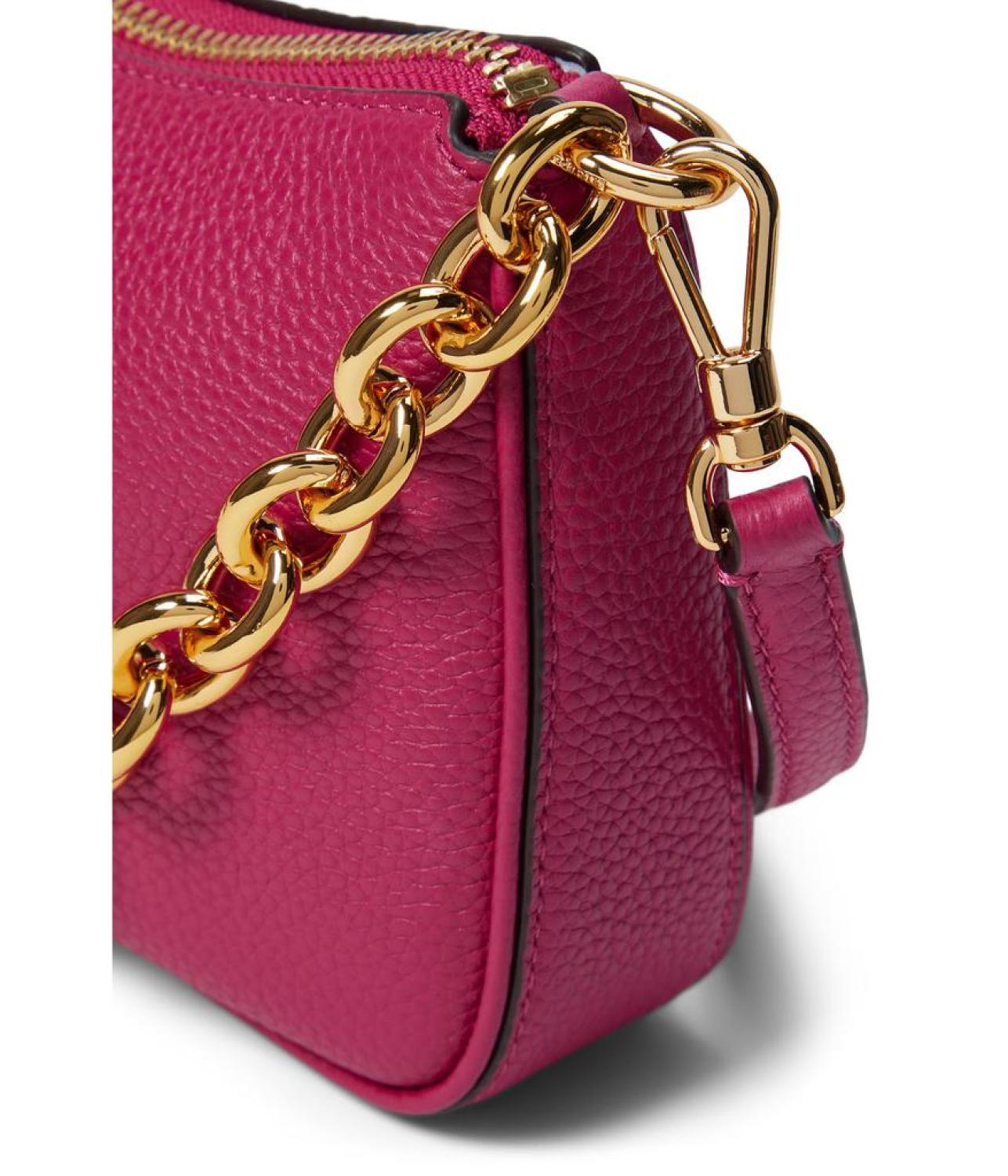 Jolie Pebbled Leather Small Convertible Crossbody