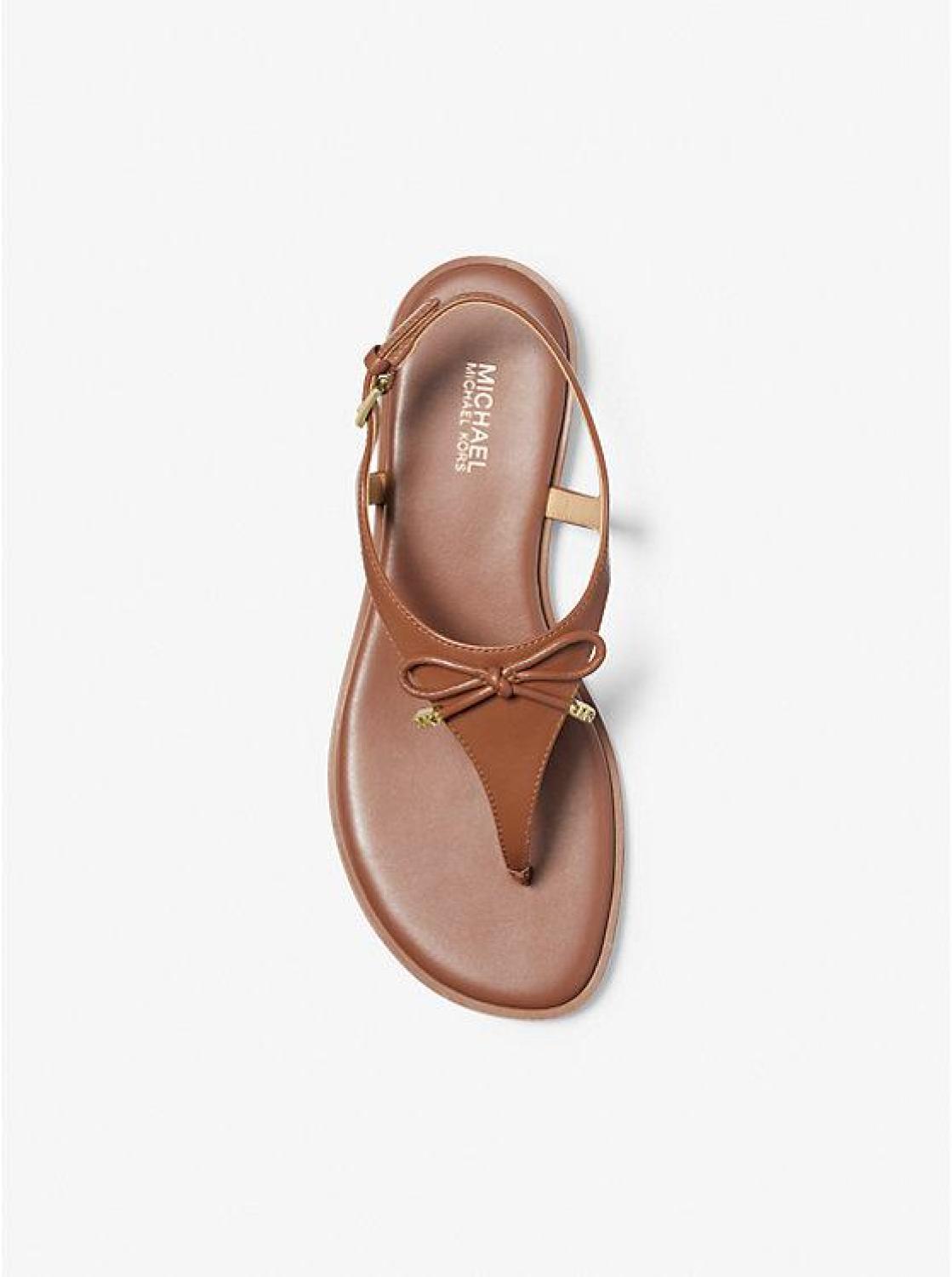 Nori Leather T-Strap Sandal