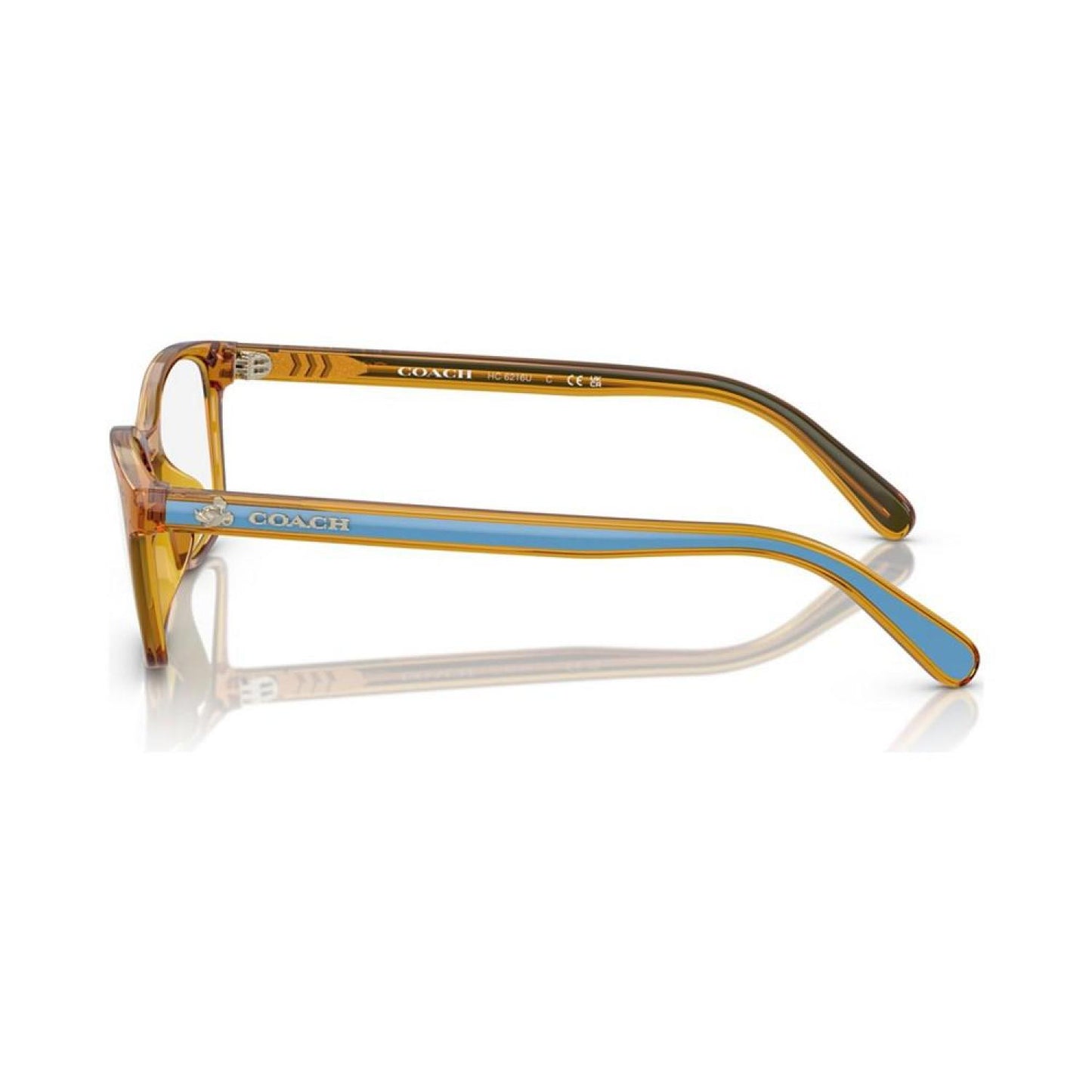 Women's Rectangle Eyeglasses, HC6216U 51