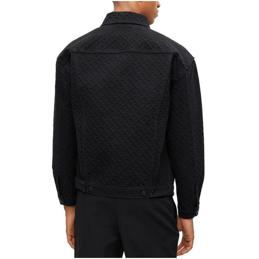 Men's Monogram-Embossed Regular-Fit Jacket