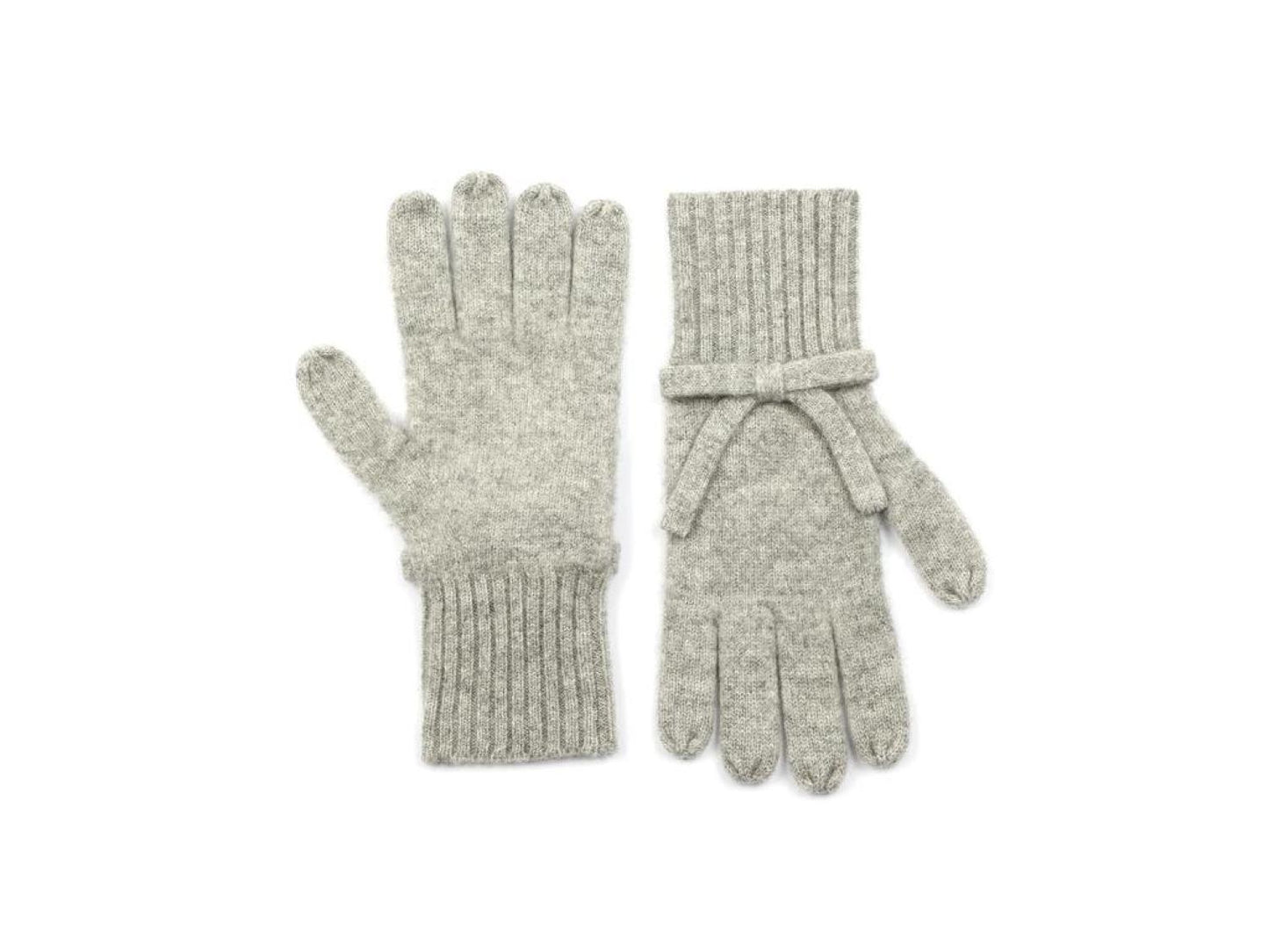 Bow Knit Gloves