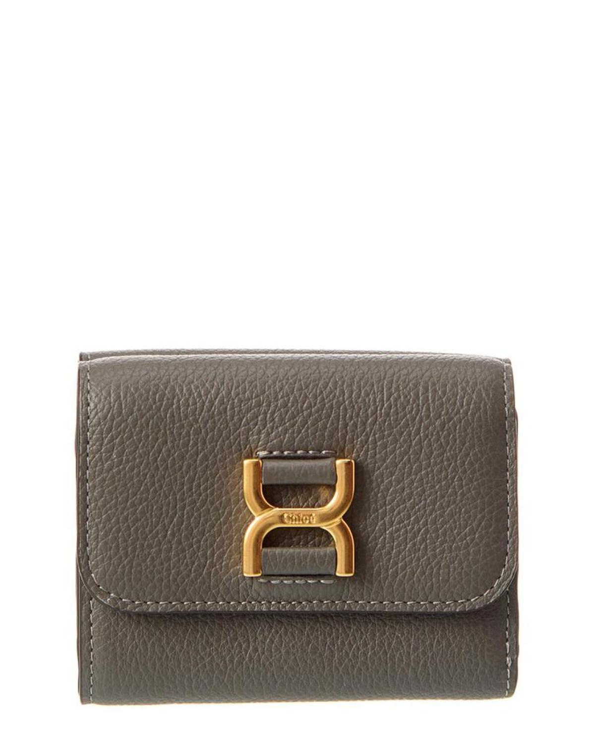 Chloé Marcie Leather French Wallet