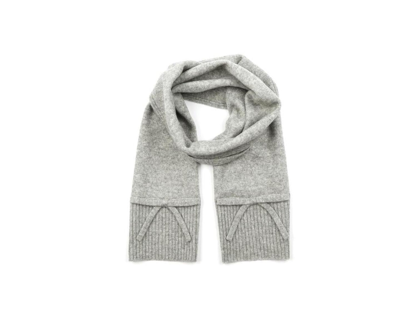 Bow Knit Scarf