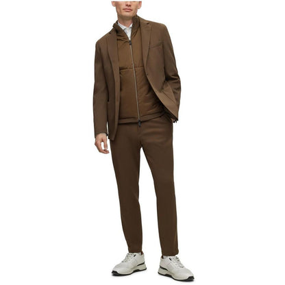 Men's Micro-Patterned Performance Slim-Fit Jacket