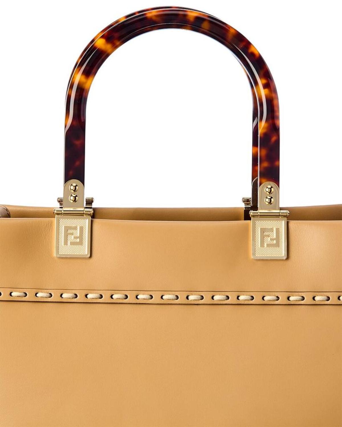 FENDI Sunshine Medium Leather Tote