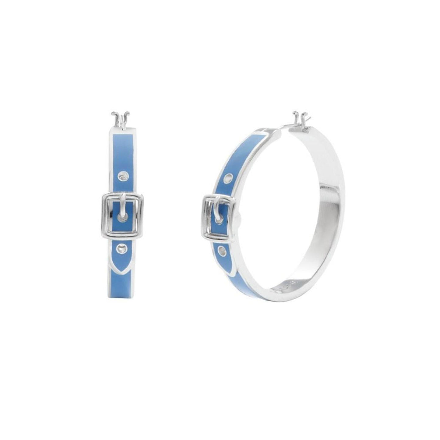 Buckle Hoop Earrings