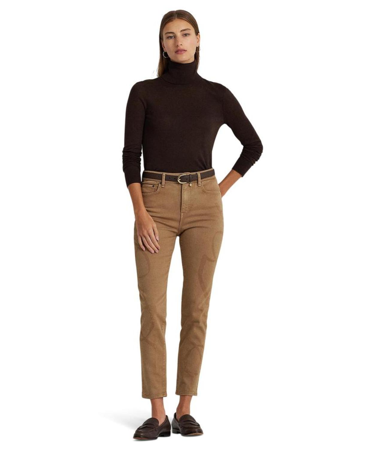 Silk-Blend Turtleneck