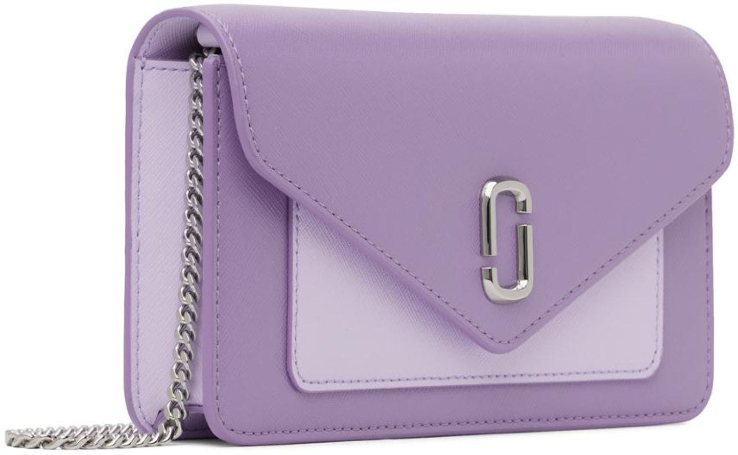 Purple Hardware Shoulder Bag