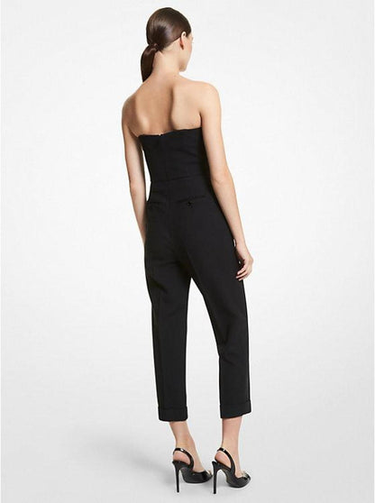 Double Crepe Sablé Jumpsuit