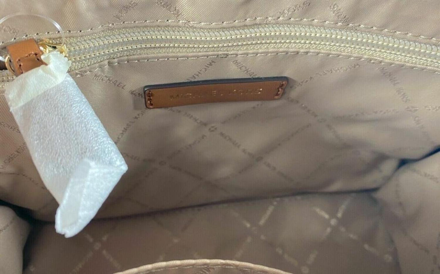 Michael Kors Hope Leather Satchel Messenger Bag