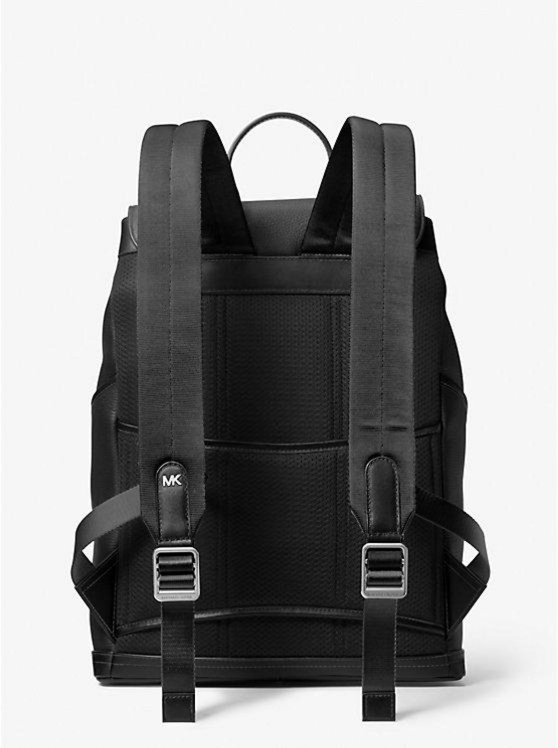 Hudson Pebbled Leather Utility Backpack