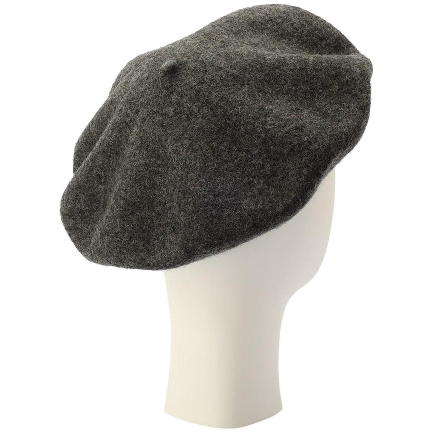 Women's Bar Logo Felt Beret Hat