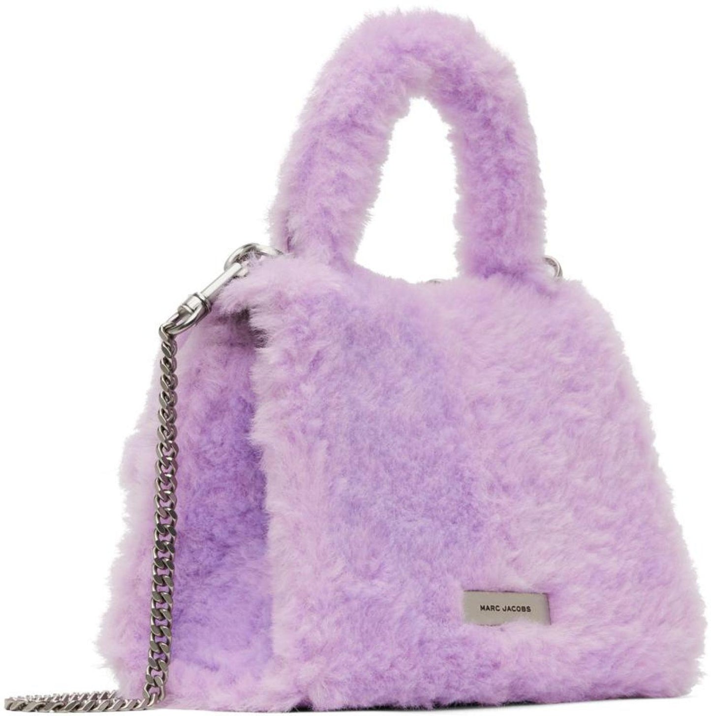 Purple 'The St. Marc Mini' Top Handle Bag