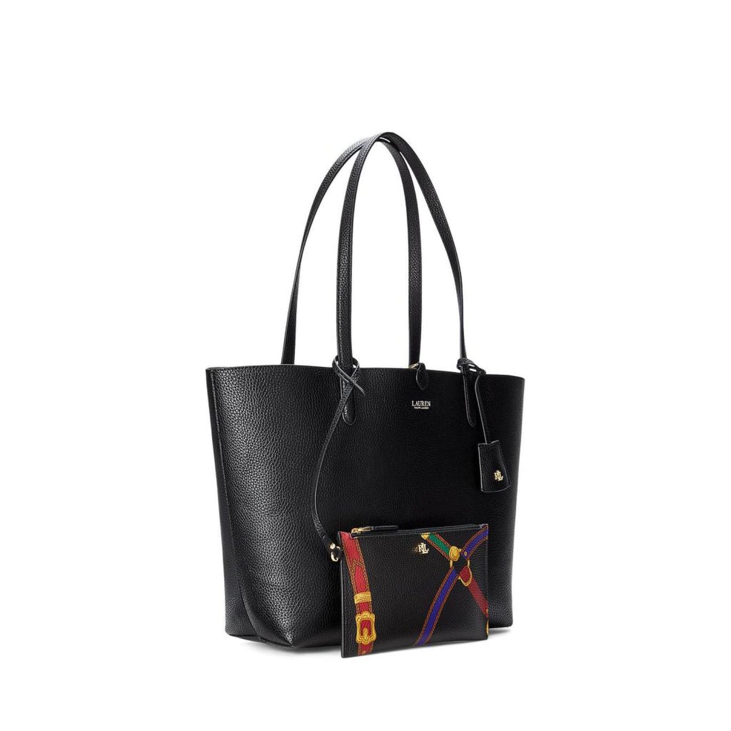 Faux-Leather Medium Reversible Tote