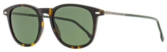 Hugo Boss Men's Classic Sunglasses B1121S 086QT Havana/Green 51mm