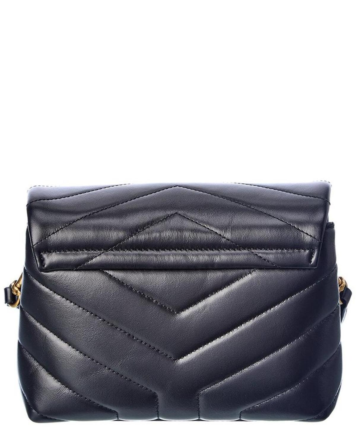 Saint Laurent LouLou Toy Matelasse Leather Shoulder Bag