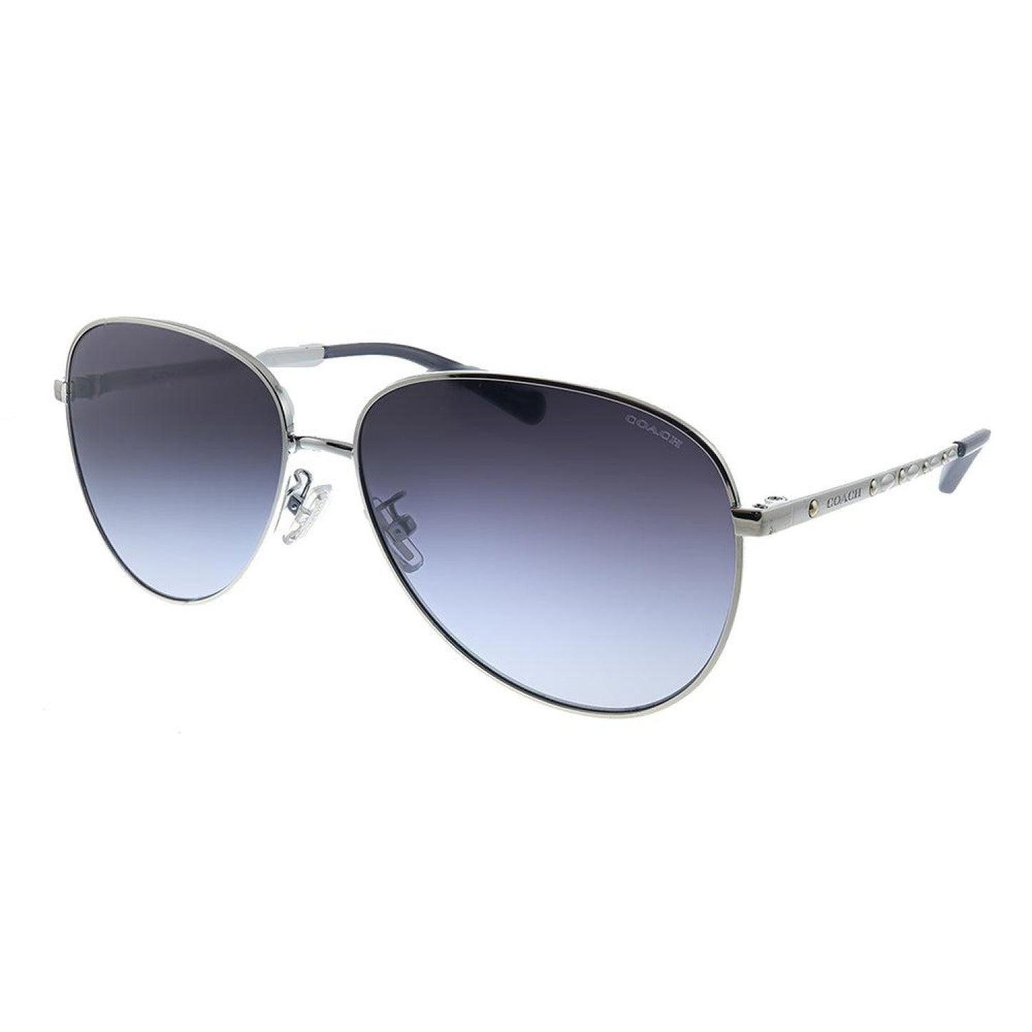 Coach L1089 HC 7094 90018G Womens Aviator Sunglasses