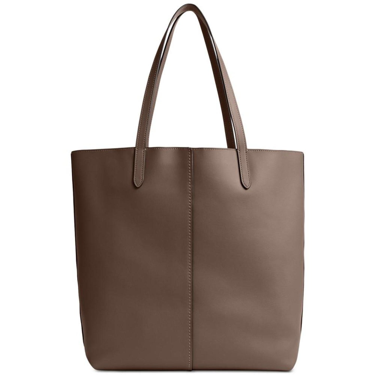 North South Leather Tote