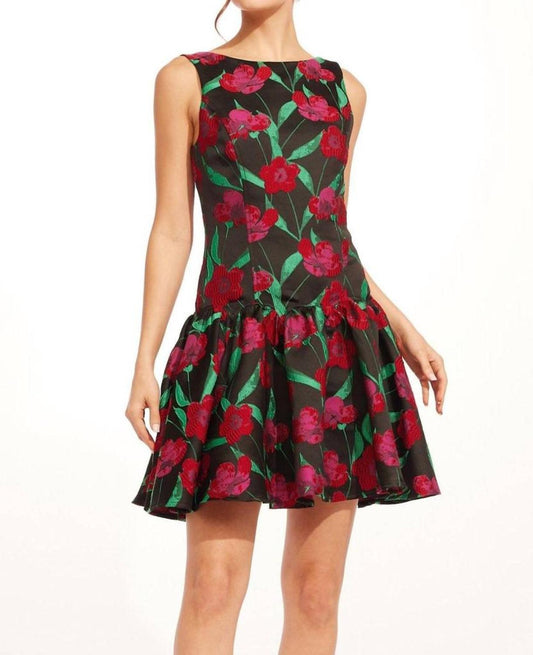 Roxy Dress In Roses And Thorns