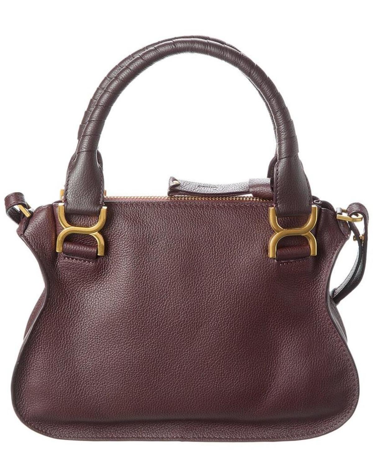 Chloé Marcie Small Leather Satchel