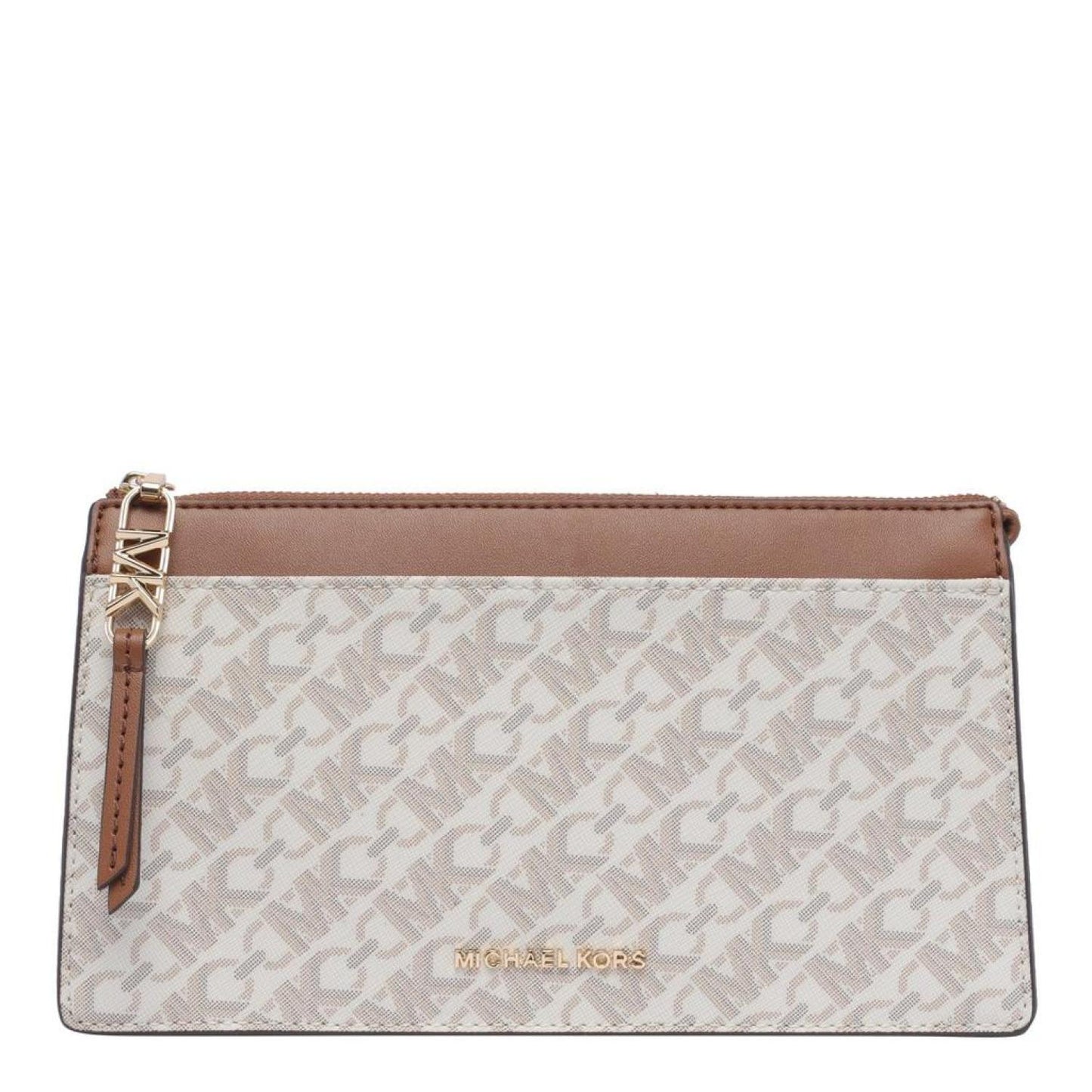 Michael Michael Kors Monogram Jacquard Zipped Crossbody Bag