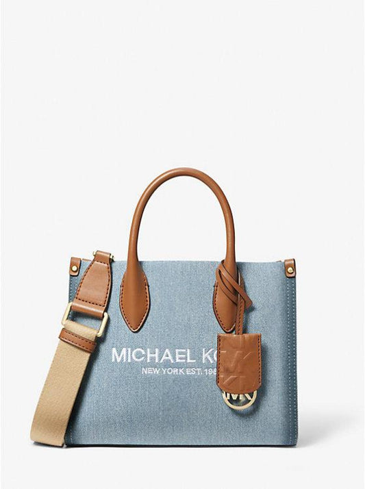 Mirella Small Denim Crossbody Bag