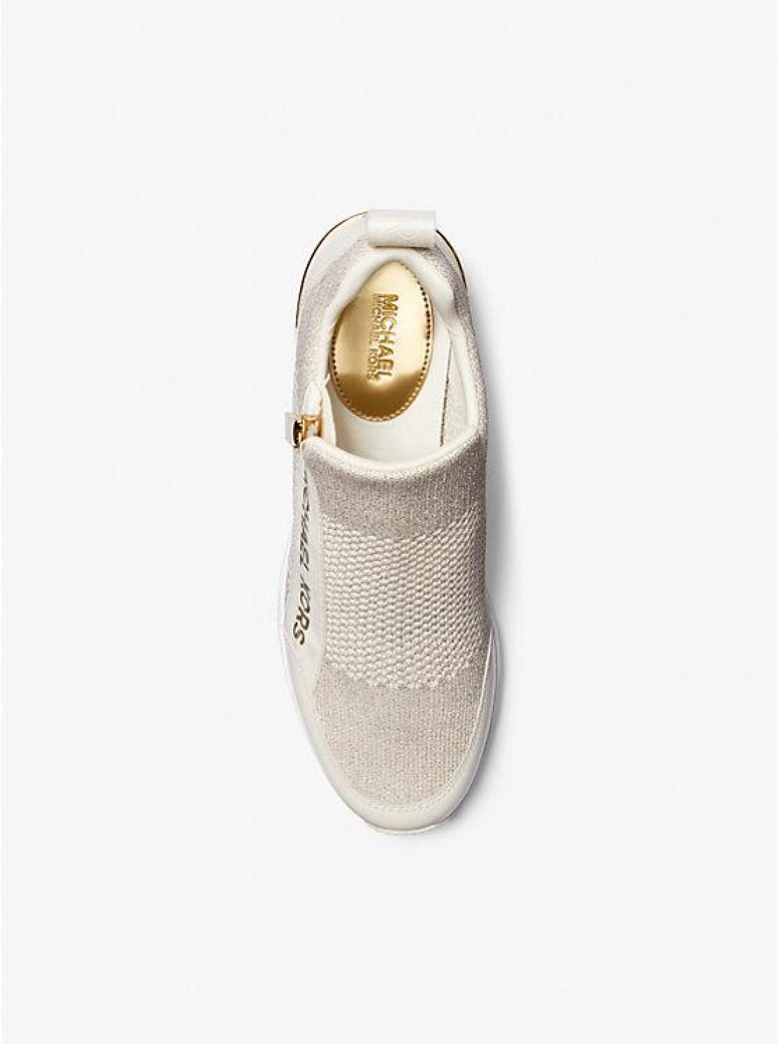 Willis Metallic Stretch Knit Trainer