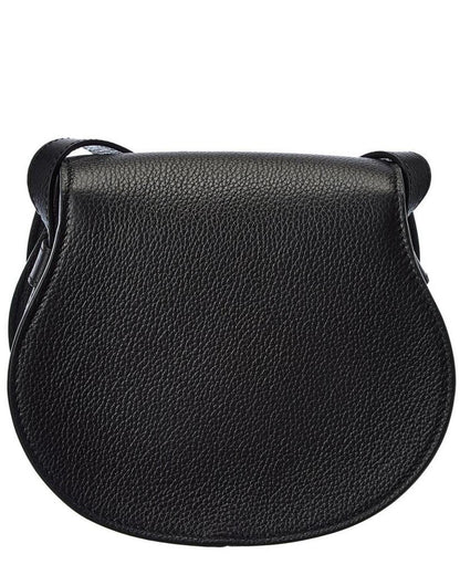 Chloé Marcie Small Leather Saddle Bag