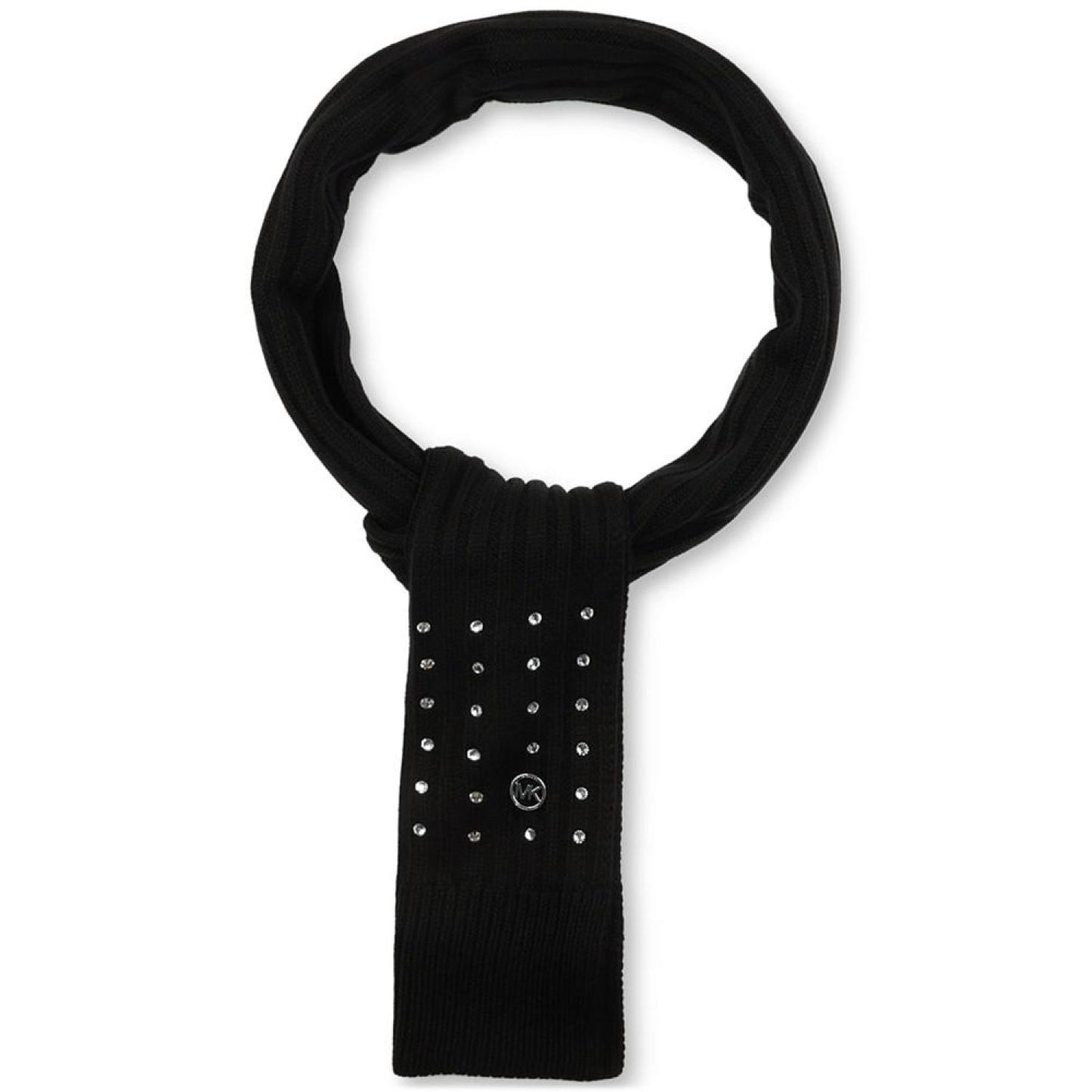 Women's Ribbed Embellished Scarf