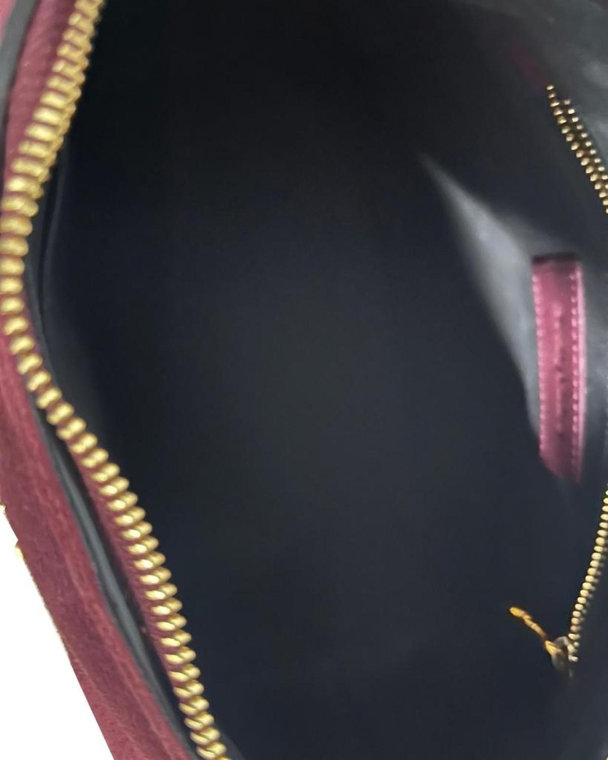 See by Chloe Joan Small Crossbody Bag in Burgundy Leather and Suede