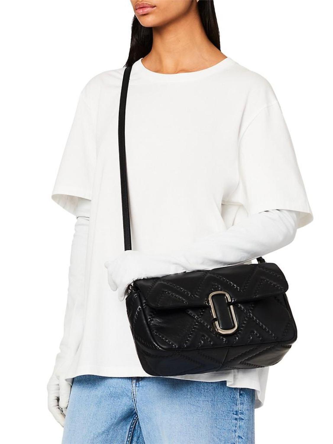 The Large Leather Shoulder Bag