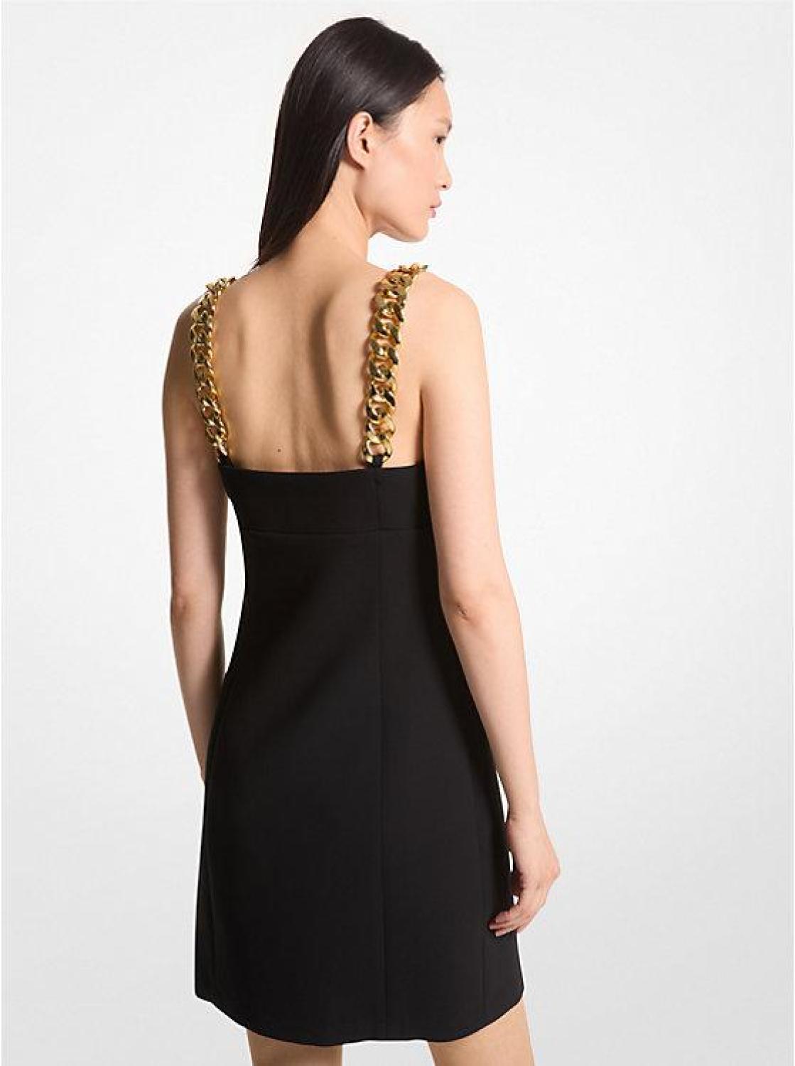 Chain Strap Slip Dress