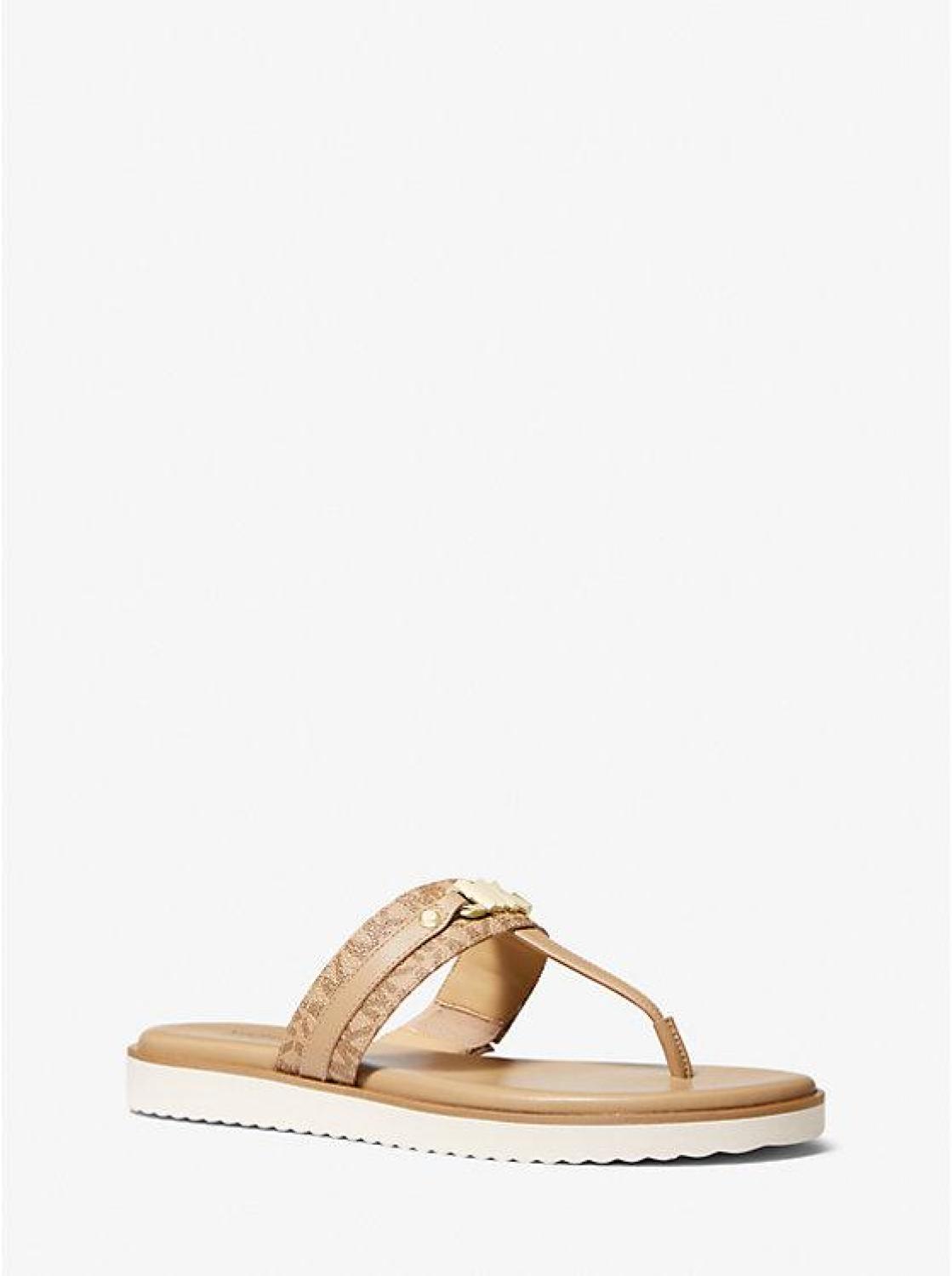 Farrah Signature Logo Sandal