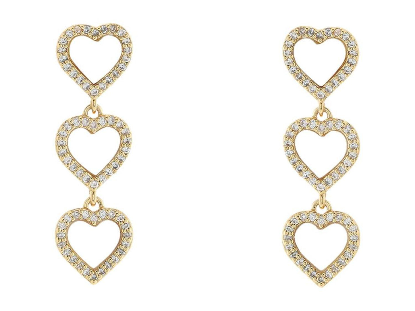 Take Heart Linear Earrings