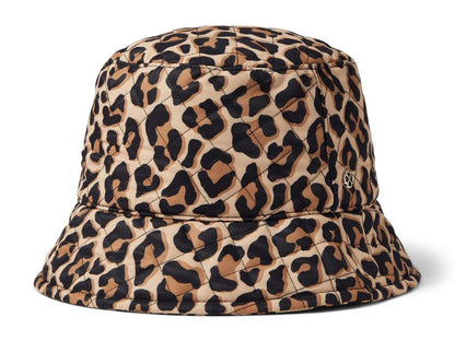 Lovely Leopard Quilted Nylon Bucket Hat