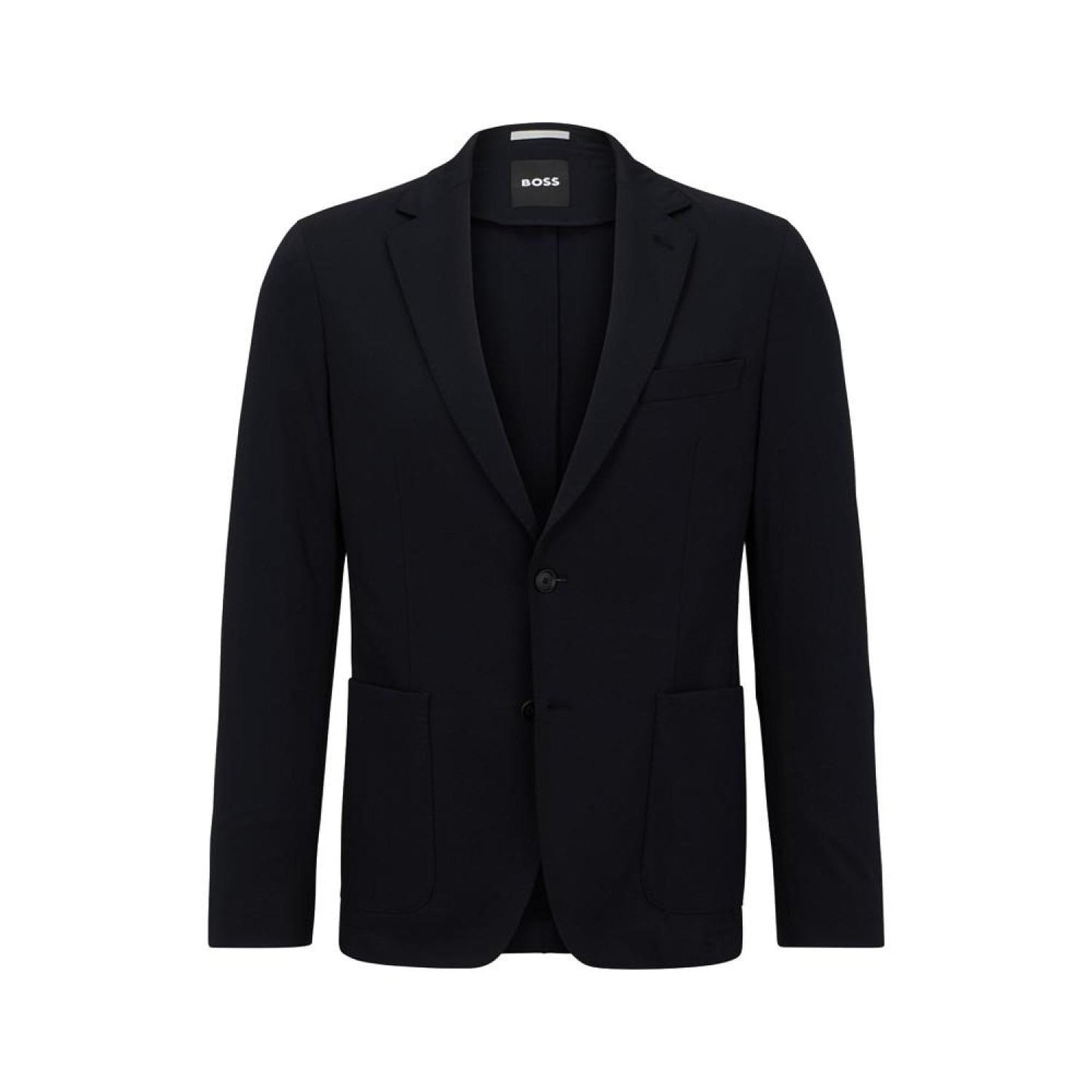 Men's Performance-Stretch Jersey Slim-Fit Jacket