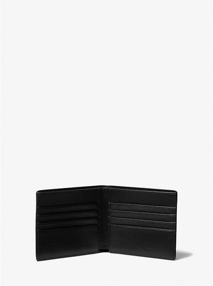 Hudson Pebbled Leather Slim Billfold Wallet