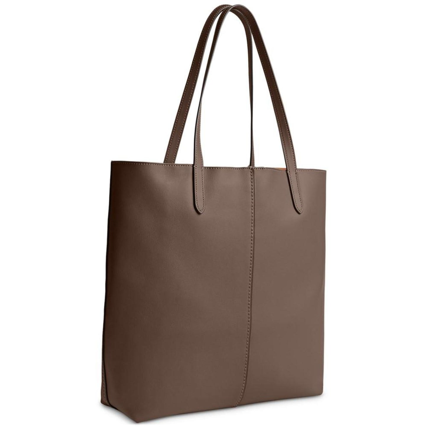 North South Leather Tote