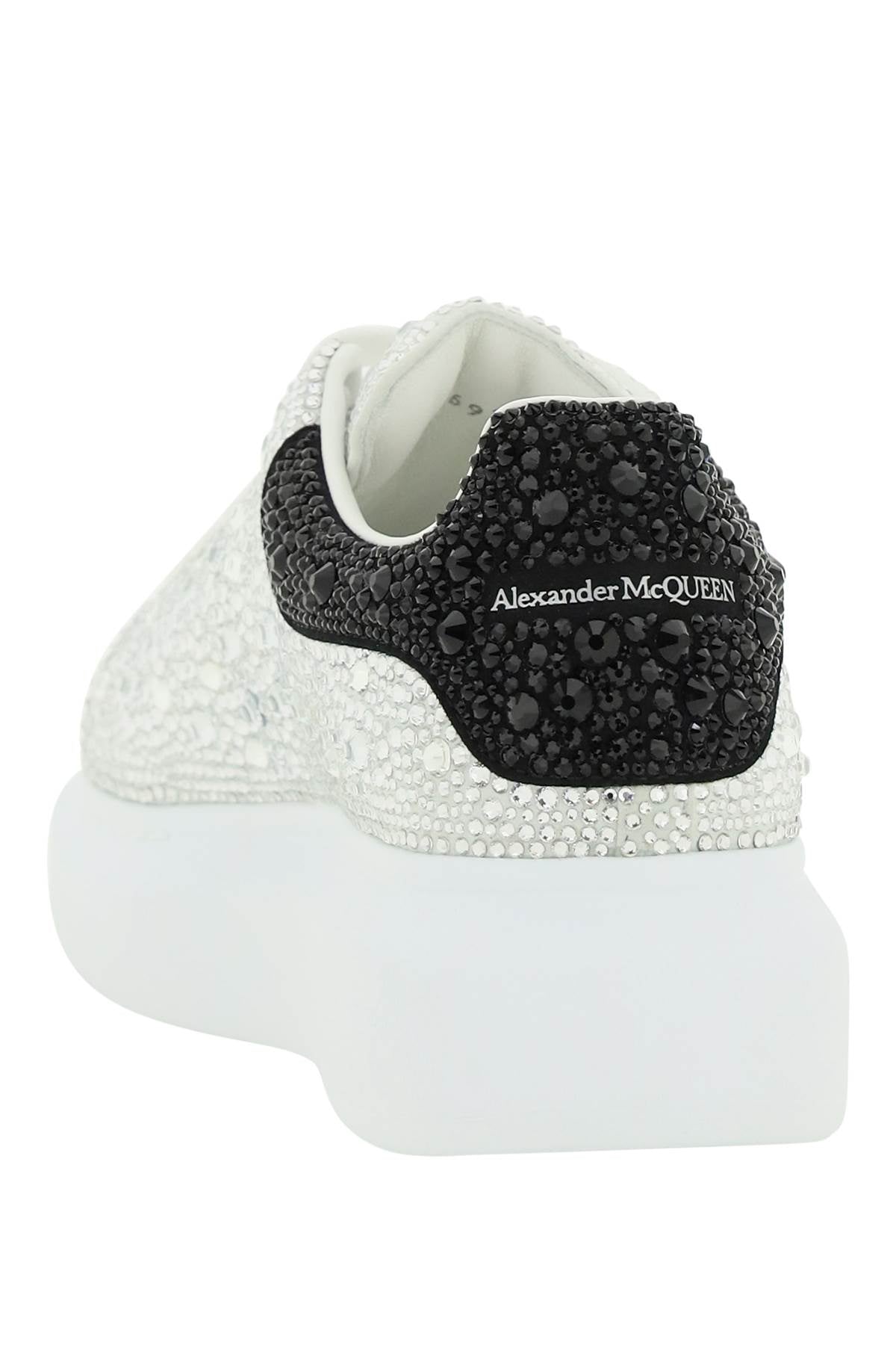 Alexander mcqueen oversized sneakers with crystals